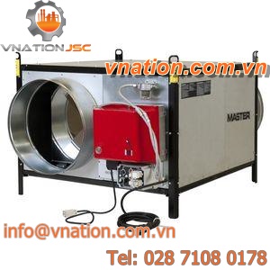fuel oil heater / suspended / convection
