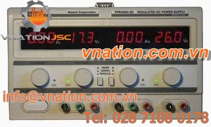 AC/DC power supply / triple-output / adjustable / tabletop