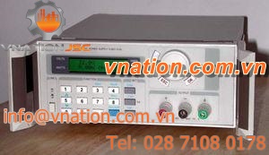 AC/DC power supply / rack-mount / programmable / with overcurrent protection