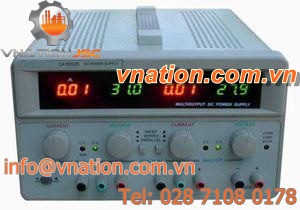 AC/DC power supply / adjustable / tabletop / laboratory