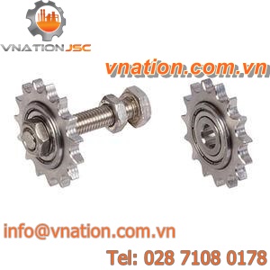 straight-toothed sprocket wheel / idler / split