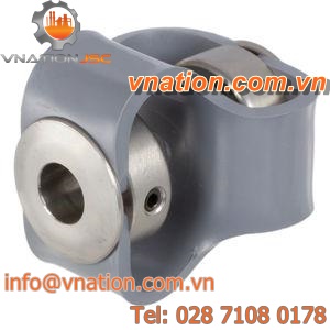 highly-elastic coupling / flexible / stainless steel / polyester