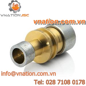 reducing fitting / push-to-connect / straight / brass