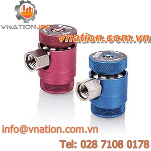 refrigeration system quick coupling