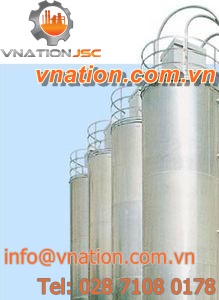 cone-bottom silo / aluminum