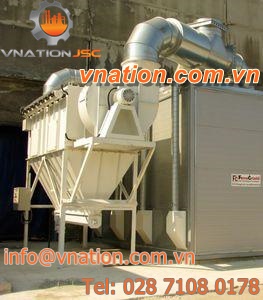 pulse-jet backflow dust collector / explosion-proof / for air blasting