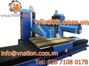 polishing machine with fixed table / with moving table