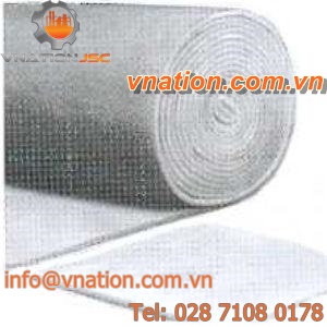 polyester filter medium / air