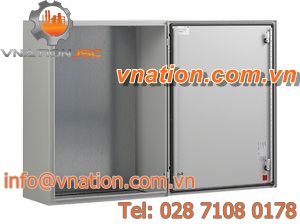 wall-mount enclosure / stainless steel / not specified