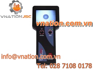 fiber optic inspection device with integrated power meter
