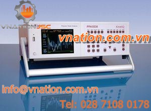 electrical network analyzer / power / benchtop