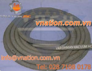 air hose / for vacuum / rubber