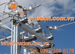 current transformer / instrument / encapsulated / pole-mounted