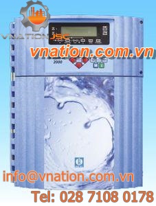 water analyzer / chlorine / temperature / for integration