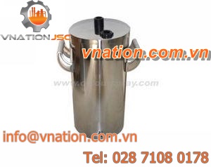 fluidized hopper / for powder coating spray guns