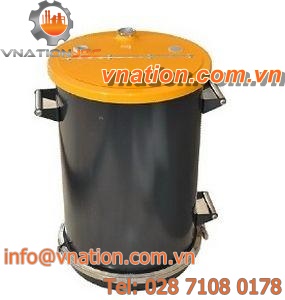 storage hopper / powder / for powder coating