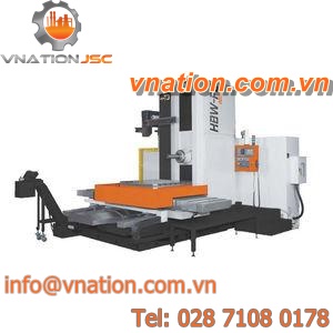 CNC boring mill / horizontal / 4-axis / heavy-duty