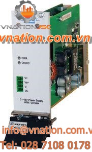 AC/DC power supply / programmable / low-noise