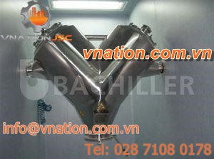 rotary mixer for drums / batch / vacuum / clean-in-place (CIP)