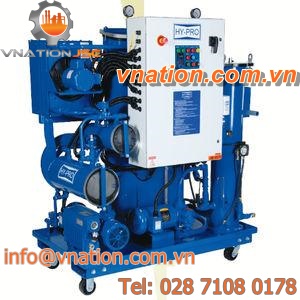 vacuum dryer / cleaning / for the paper industry