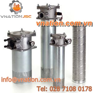 hydraulic filter / bypass / low-pressure / particulate