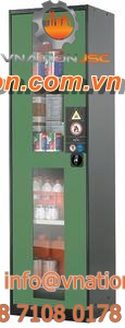 security cabinet / free-standing / with compartments / steel