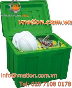 HDPE crate / grit / storage
