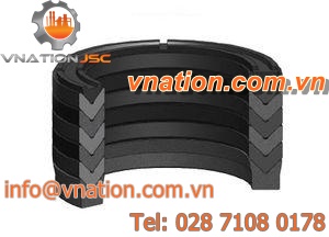 O-ring seal / rod / thermoplastic / NBR