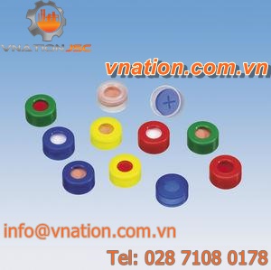 conical cap / silicone / glass vial