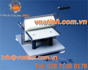 electric press / for aluminum foil / roller