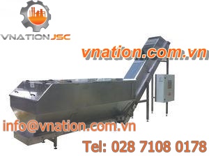 belt conveyor / for plastic bottles / for bulk materials / modular
