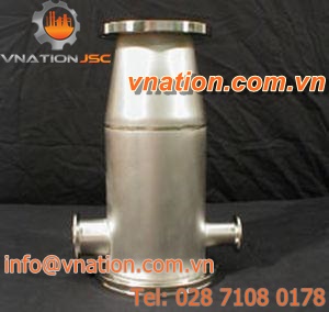 stainless steel manifold / multi-channel / for vacuum