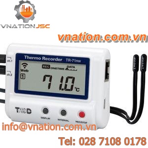temperature data-logger / LAN WLAN