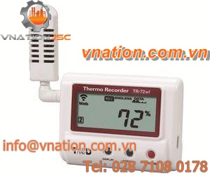 temperature data-logger / humidity / programmable / WiFi
