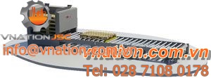 roller conveyor / for the food industry / for automatic machines / modular