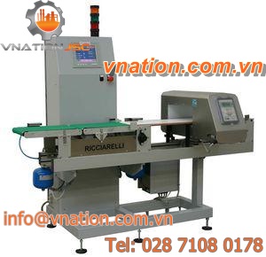 bag checkweigher / for the food industry