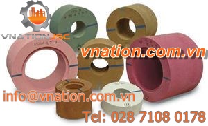 peripheral grinding wheel / centerless / ceramic / finishing