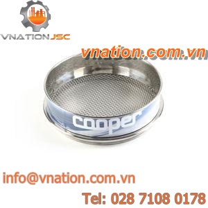 woven sieve / for powders / for pharmaceutical applications