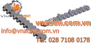 modular conveyor belt / polypropylene