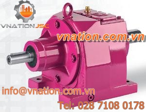 helical gear reducer / coaxial / IEC B14 / IEC B5