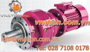 stepper gear-motor / coaxial / planetary / IEC B5