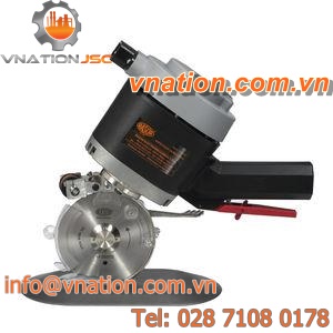 manually-controlled cutting machine / textile / for fabrics / fiber