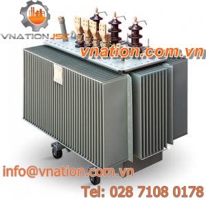 distribution transformer / oil-filled / padmount / three-phase