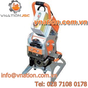 stationary chamfering machine / electric / sheet metal