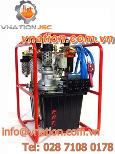 pneumatic pump / 8-piston / chemical / for the petrochemical industry