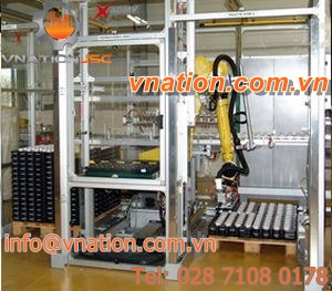 bottle depalletizer / automatic