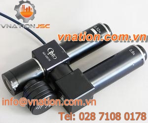 telecentric camera objective / CCD camera / machine vision