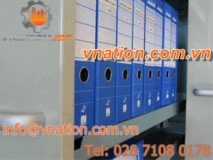 storage cabinet / document / free-standing / with compartments