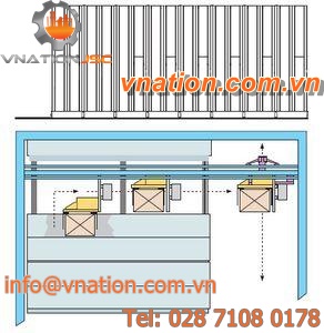 modular shelving / for small parts / compact