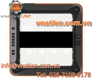 wall-mount enclosure / DIN rail / electronic equipment / for printed circuit boards